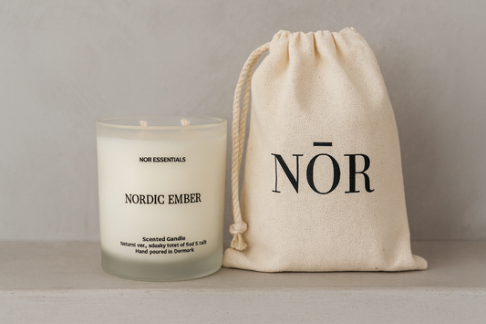 Nordic Ember | Duftlys | Oud, Salt & Salvie
