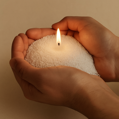 lav dine egne lys, med vores candlesand/stearinpulver